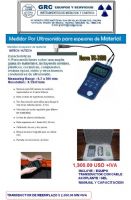 MEDIDOR DE ESPESOR POR ULTRASONIDO 